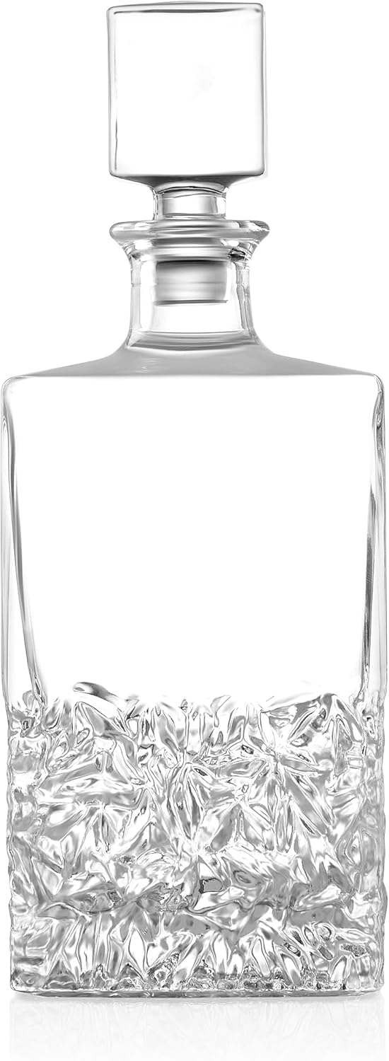 makerflo Whiskey Decanter - Rectangle - 800ML