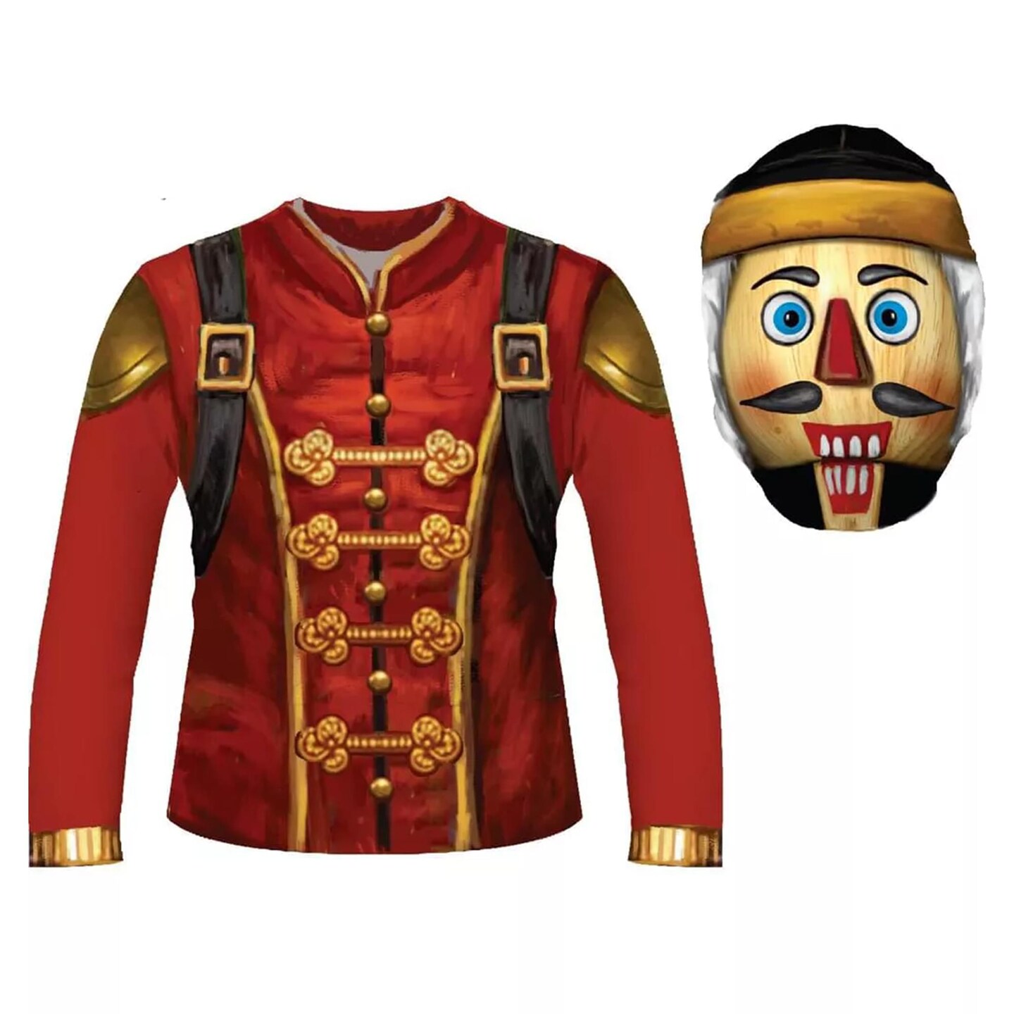 Nut Job Child Sublimated Costume Shirt &#x26; Hood