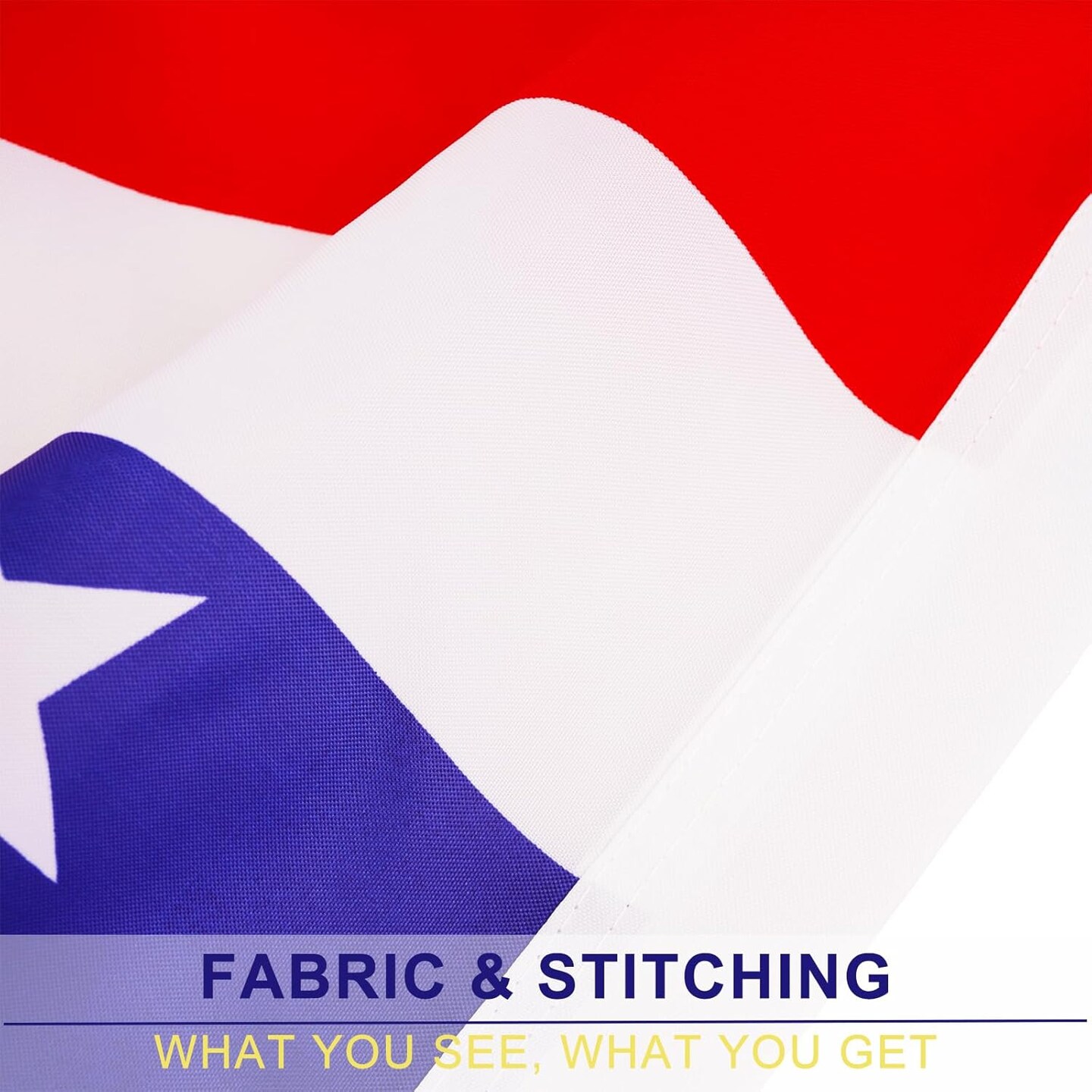 3x6 FT American Pleated Fan Flag - 2 Pack | Durable Polyester 210D USA Bunting Flags | Patriotic Fourth of July USA Banners, Vibrant Patriotic Design, Fade-Resistant, US Half Fan Bunting Flag Decoration