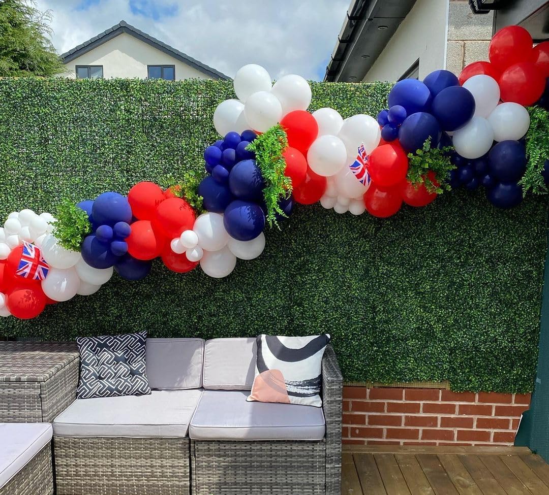 Royal Blue Balloons 18 Inch - 30 Pack Large Thick Blue Balloons Big Round Royal Blue Latex Balloons for Birthday Baby Shower Graduation Baseball Nautical Party Decorations