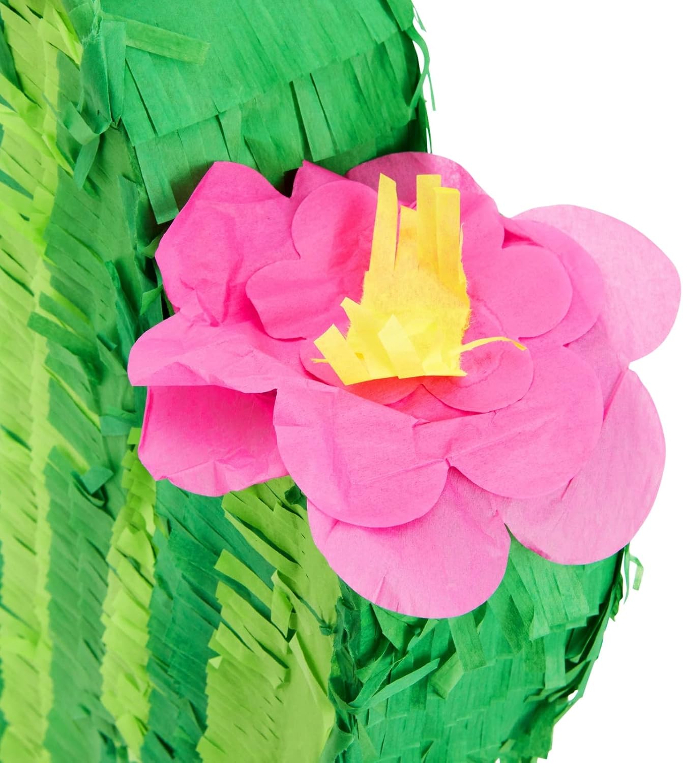 Cactus Pinata for Kids Birthday, Baby Shower, Cinco de Mayo, Mexican Fiesta Party Decorations (Small, 16.5 x 11.5 x 3 In)