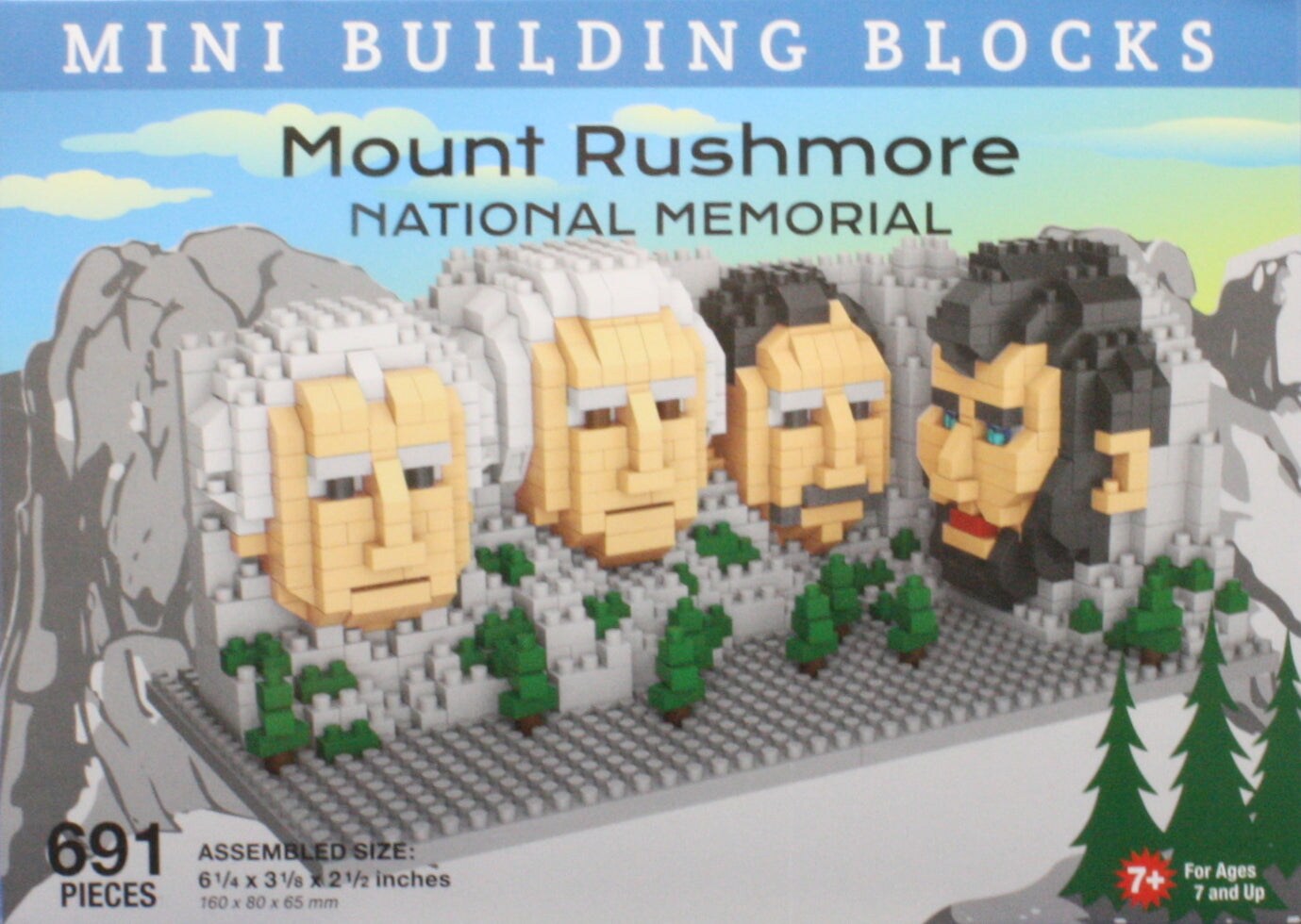 Mini Building Blocks - Mount Rushmore National Memorial