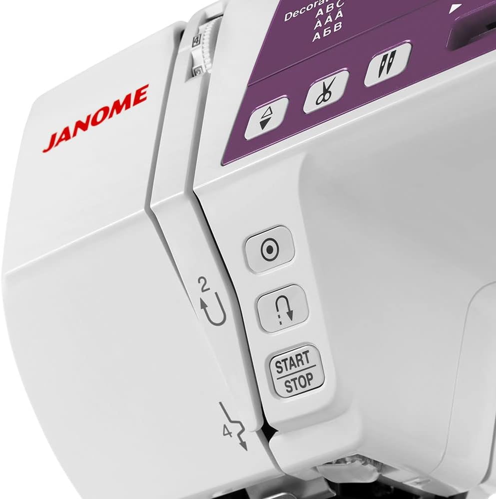 Janome 4120QDC-G Computerized Quilting and Sewing Machine Bundle - Includes Bonus Quilt Kit (Even Feed Foot, Open Toe Darning Foot, 1/4" Seam Foot and More)
