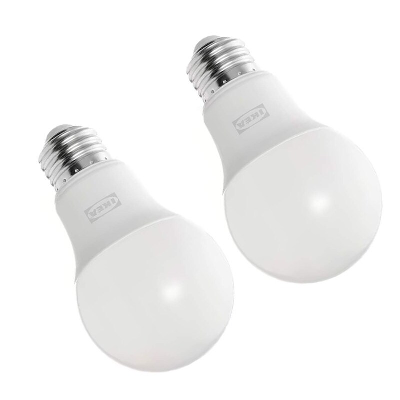 LED Bulb E26 800 Lumen Dimmable Globe Opal