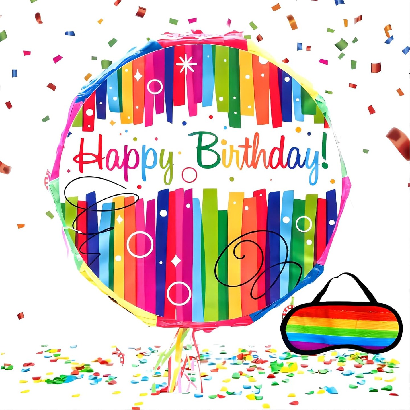 Boy and girl birthday pinata pull string.Popular products for children&#x27;s birthday parties and holiday parties, children&#x27;s favorite interactive toys, Halloween, Christmas