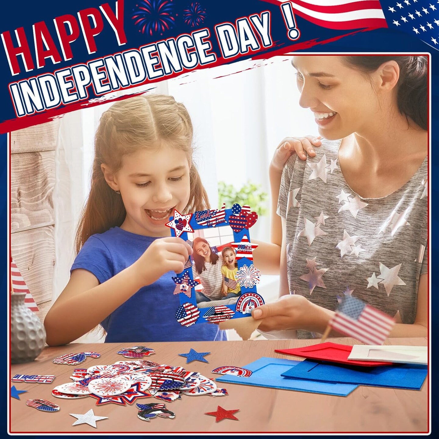262 Pcs Memorial Day DIY Picture Frames