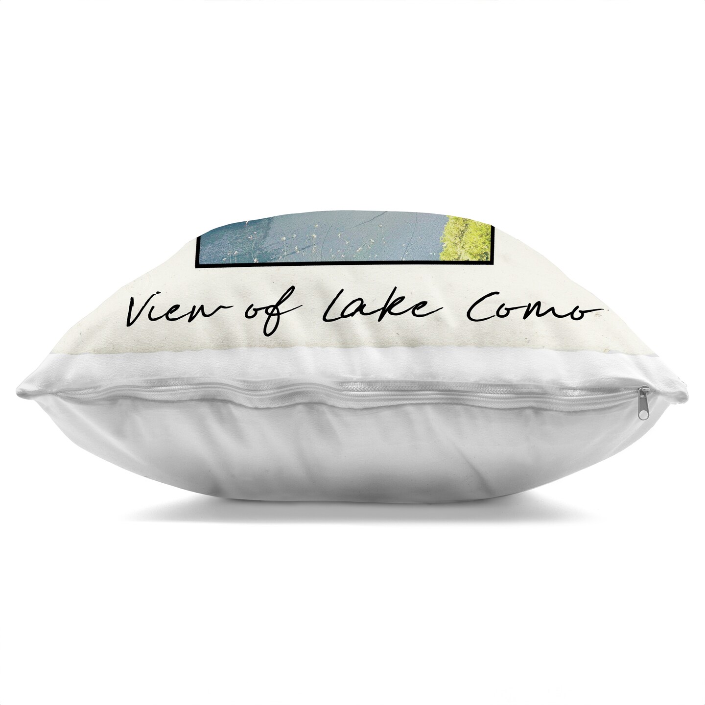 Stupell Industries Italy Travel Vintage Photo Decorative Printed Pillow design by Val Rhodes, 18 x 7 x 18