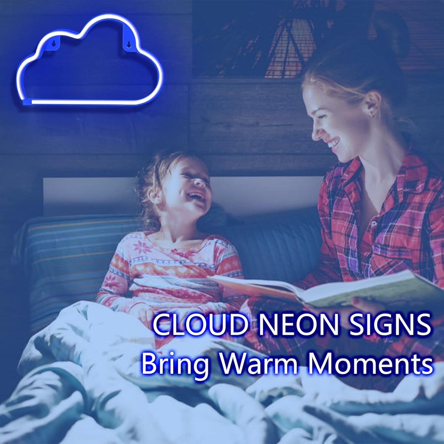 Summer Cloud Neon Sign - LED Cloud Light for Bedroom Aesthetic, USB or Battery Powered Wall Decor for Summer Vibes