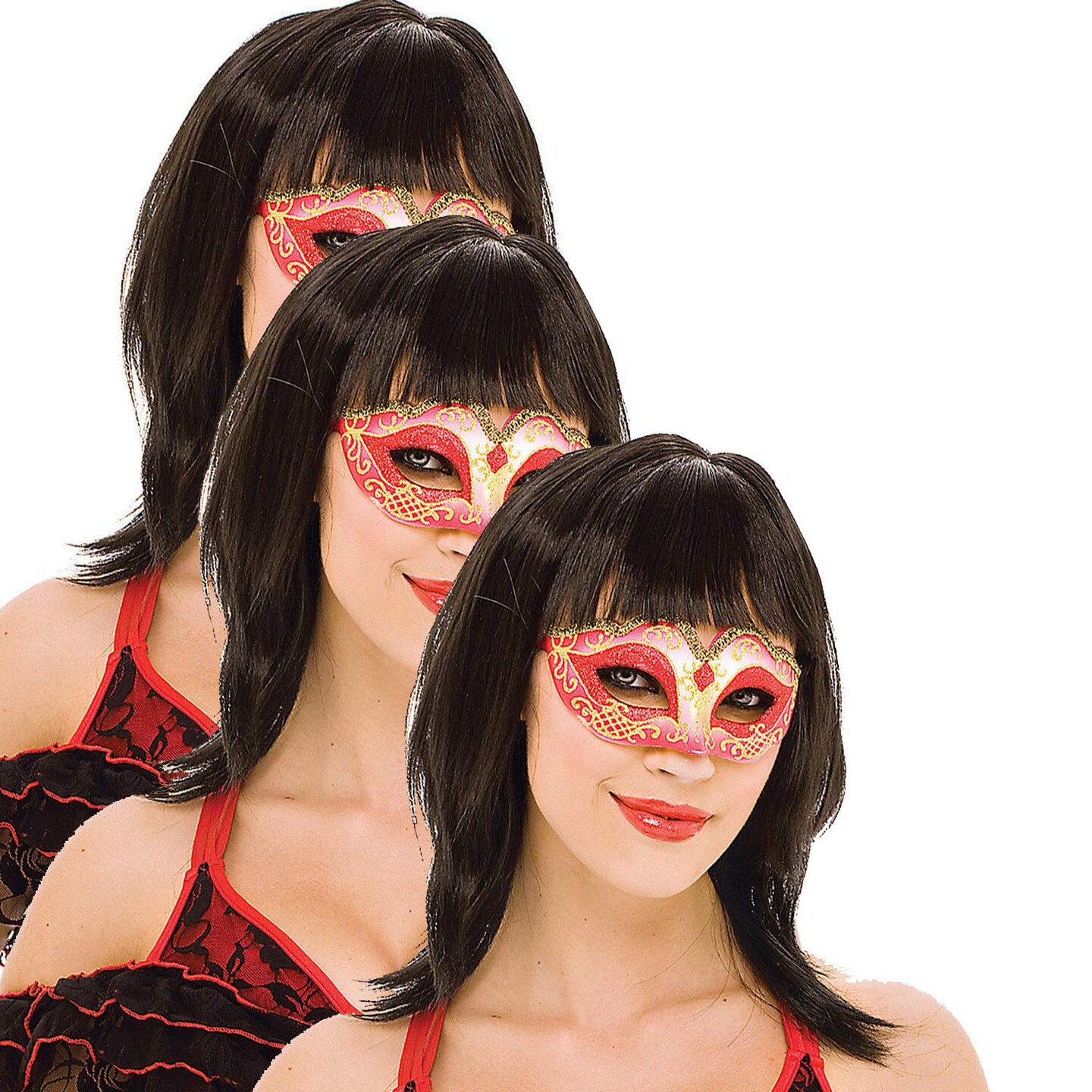 Red Masquerade Mask
