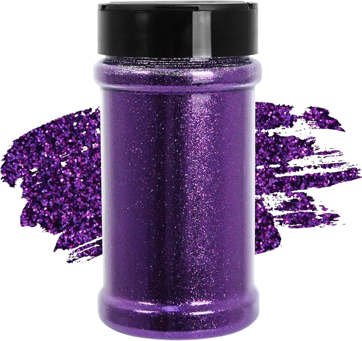 Ultra Fine Purple Glitter, 7.05 Oz (200g), Fine Glitter for Resin Crafts Nails Tumblers Slime Cosmetic and Festival Decoration - Purple Fine Glitter Bulk