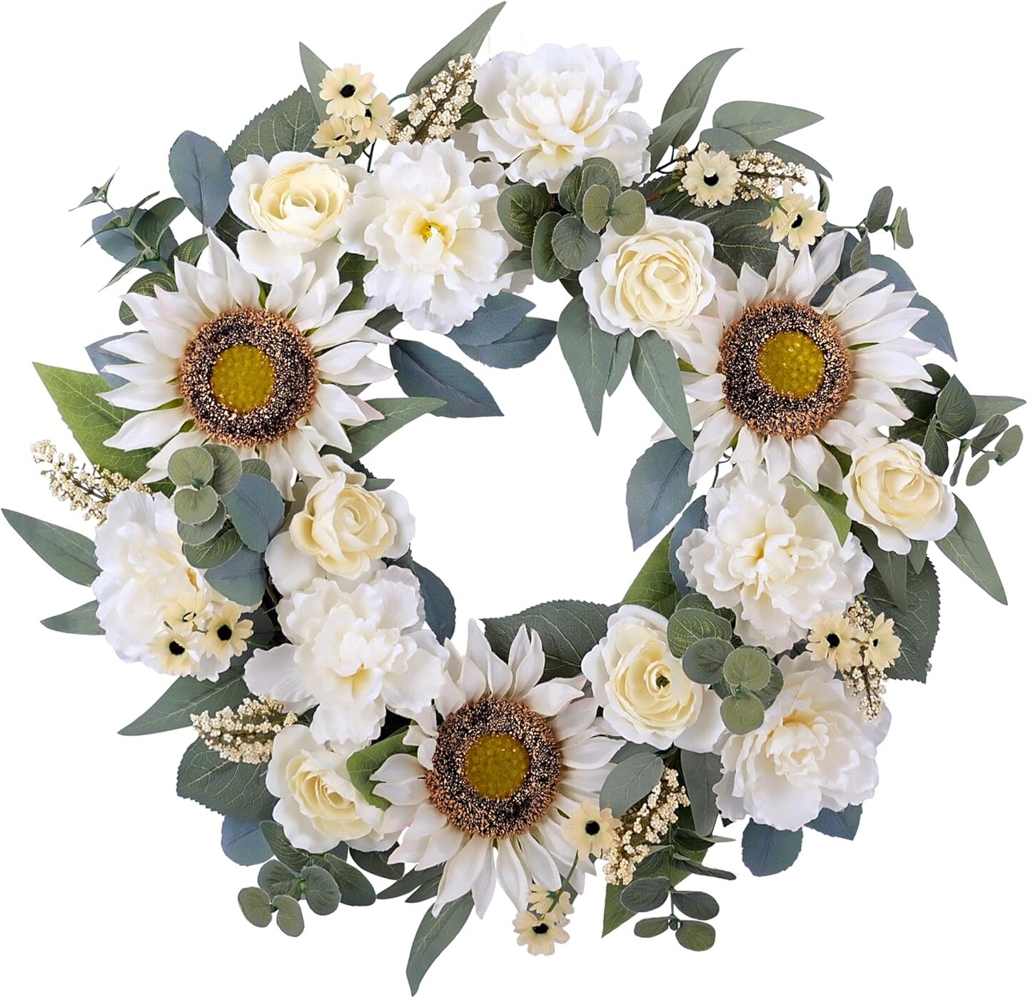 Spring Wreath for Front Door