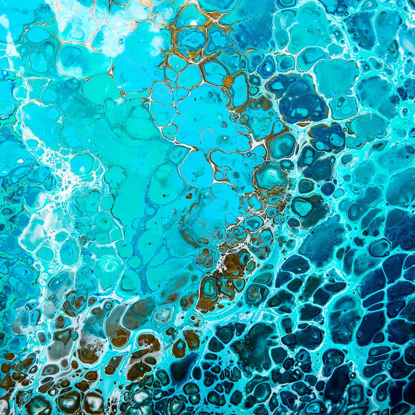 Silicone Pouring Oil - 6-Ounce - 100% Silicone for Dramatic Cell Creation in Acrylic Paint