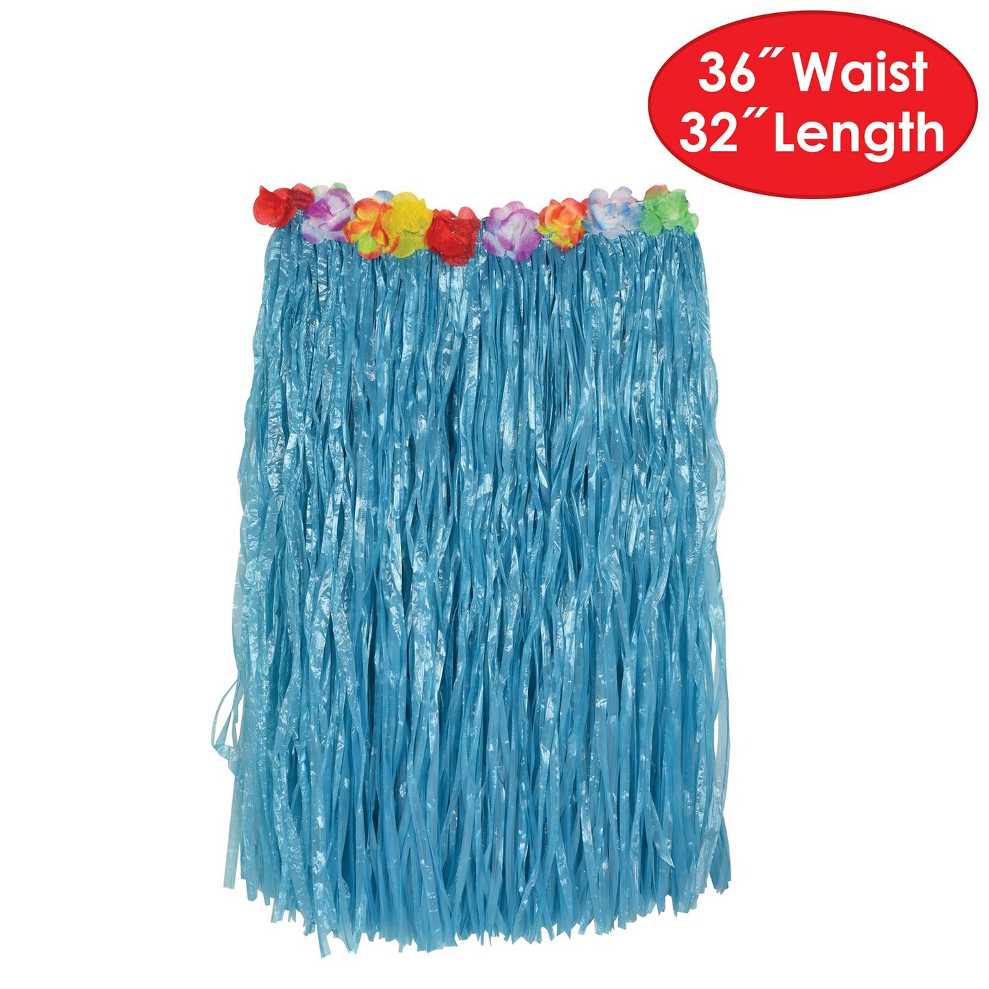12 Pack Beistle Luau Party Adult Artificial Grass Hula Skirt
