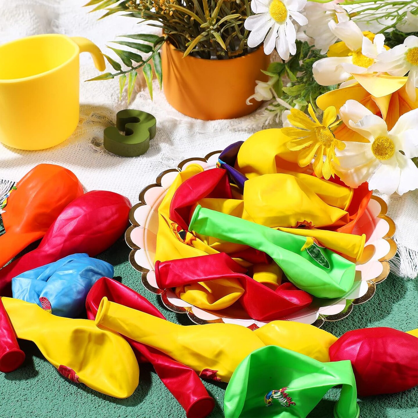 50 Pcs Summer Theme Party Balloons