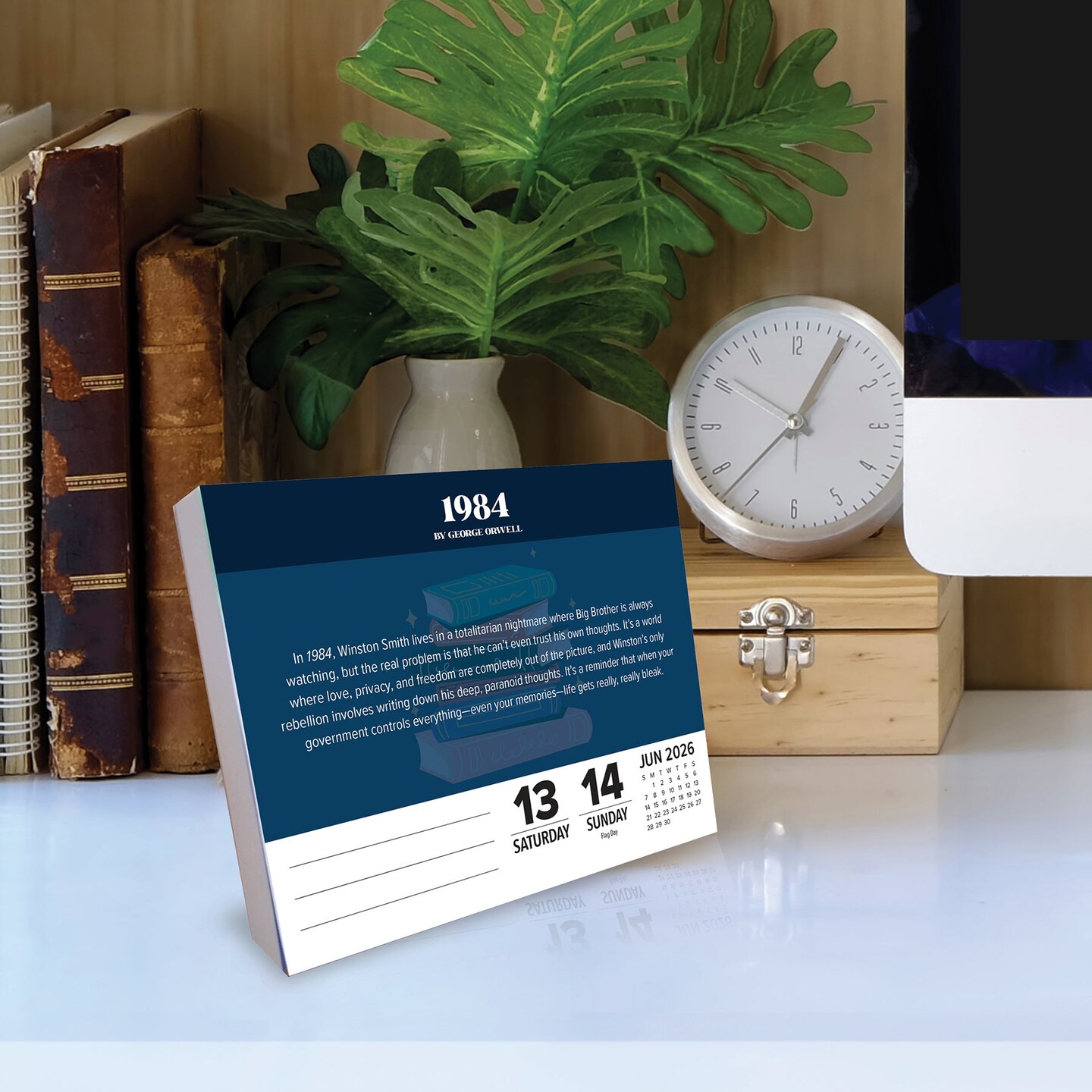 Cover to Cover 2026 Box Calendar