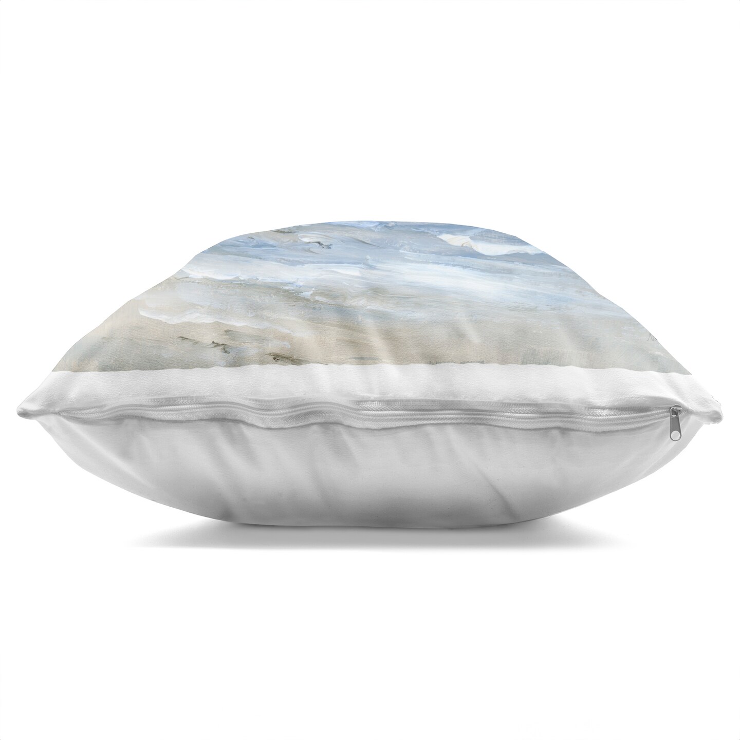 Stupell Industries Stormy Beach Landscape Decorative Printed Pillow design by Nan, 18 x 7 x 18