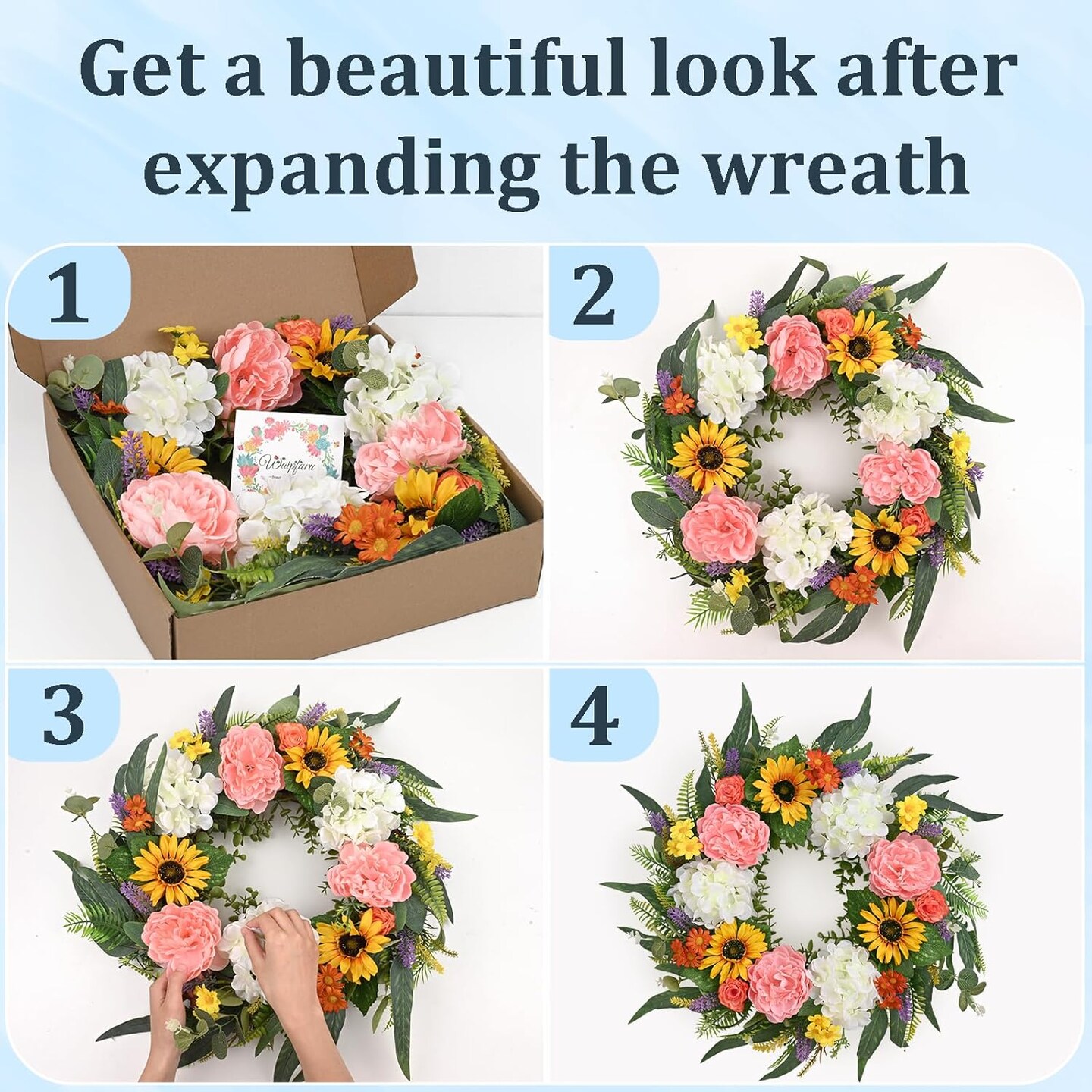 Spring Wreaths for Front Door