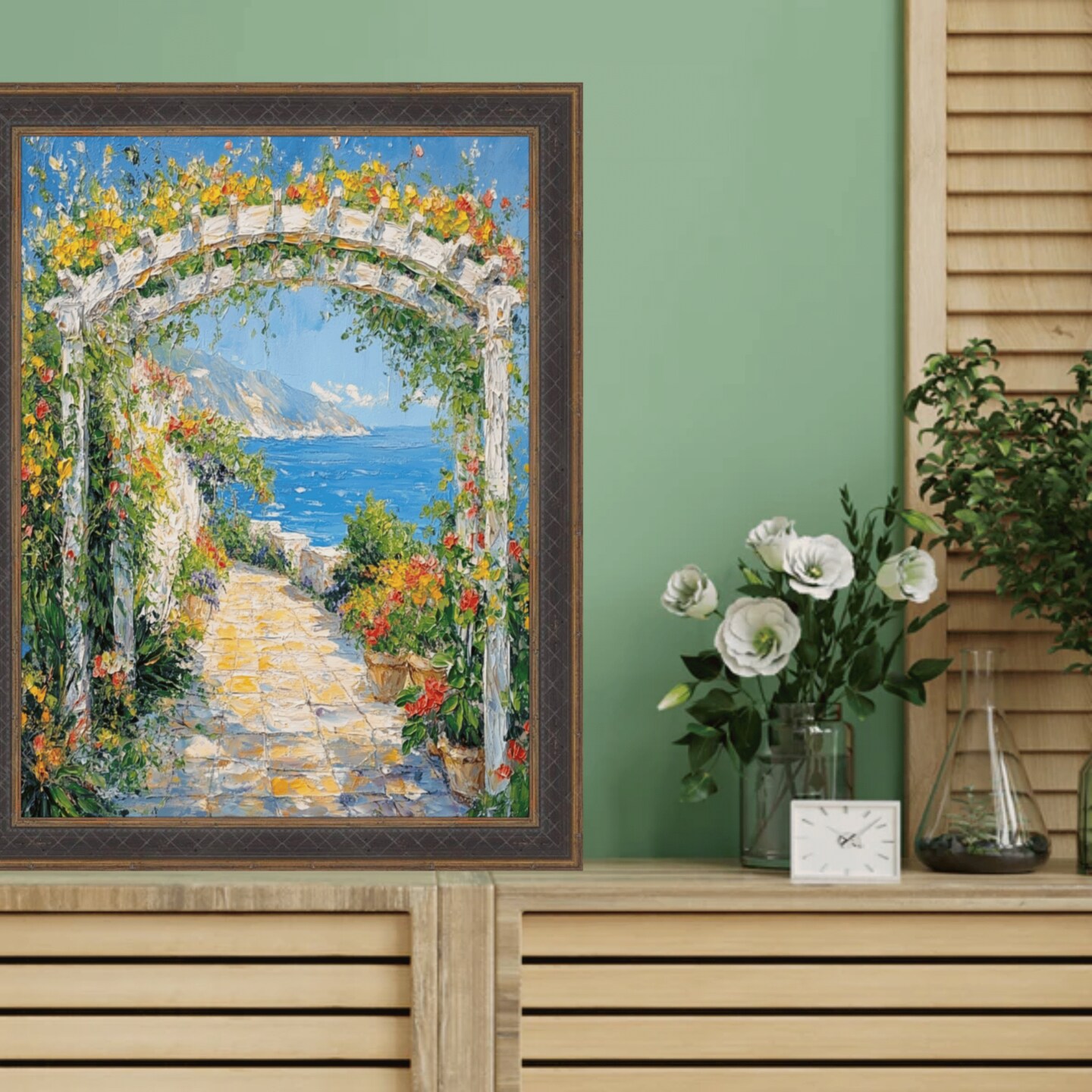 Gothic Vintage Antique Gold Espresso Picture Frame 12x16 frame