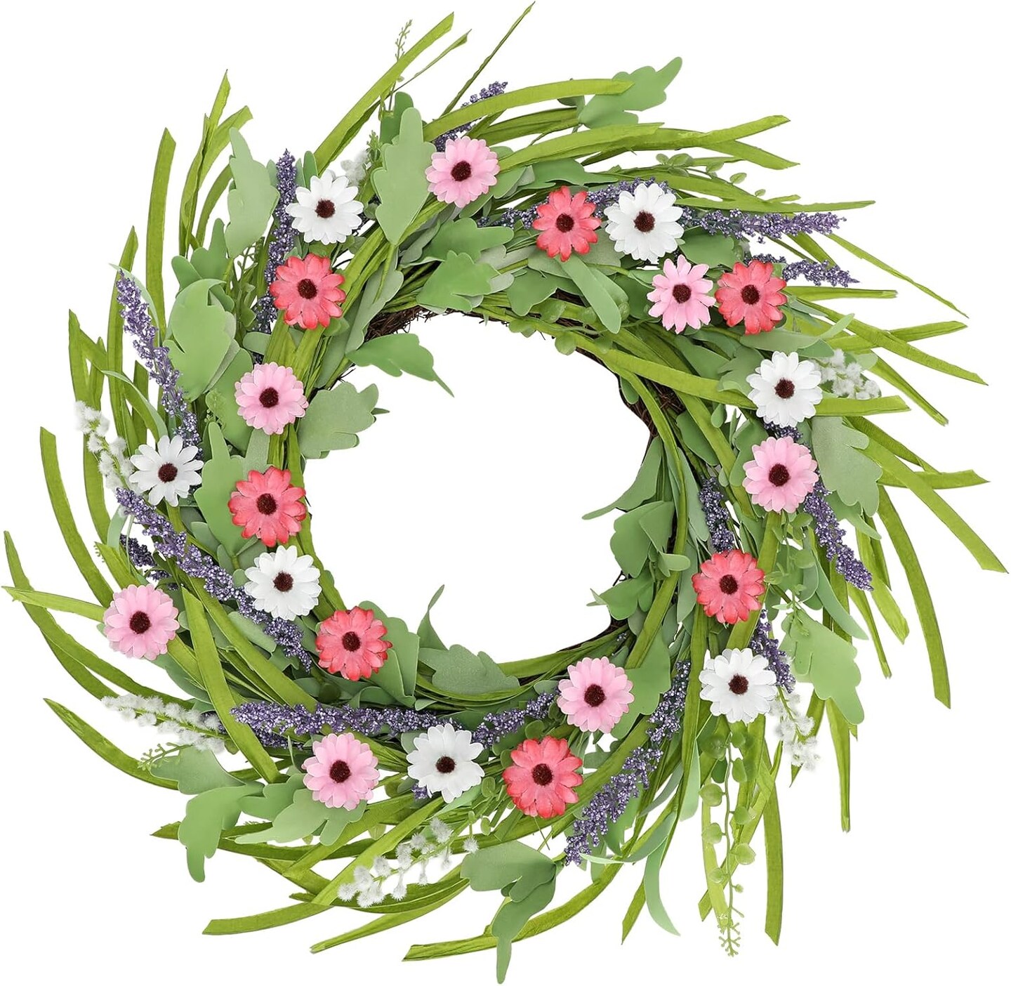Spring Wreaths for Front Door 24 Inch
