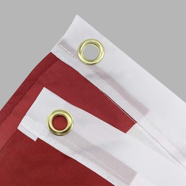3x6 Ft 4th of July Decorations Memorial Day American flags Bunting Flags outdoor- Half Fan Banner Pleated Patriotic flag USA Flags 3-Pack
