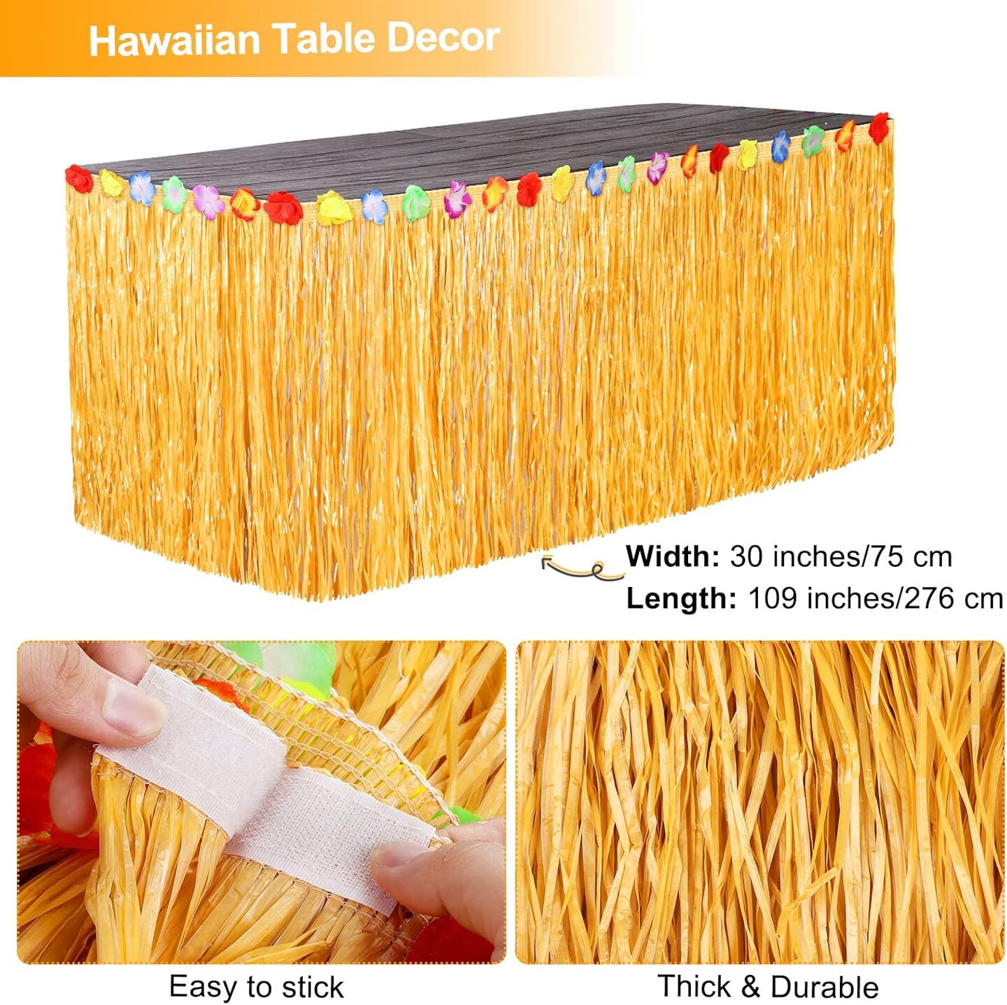 70 Pack Luau Party Decoration Hawaiian Beach Theme Party Favors 60 Inches