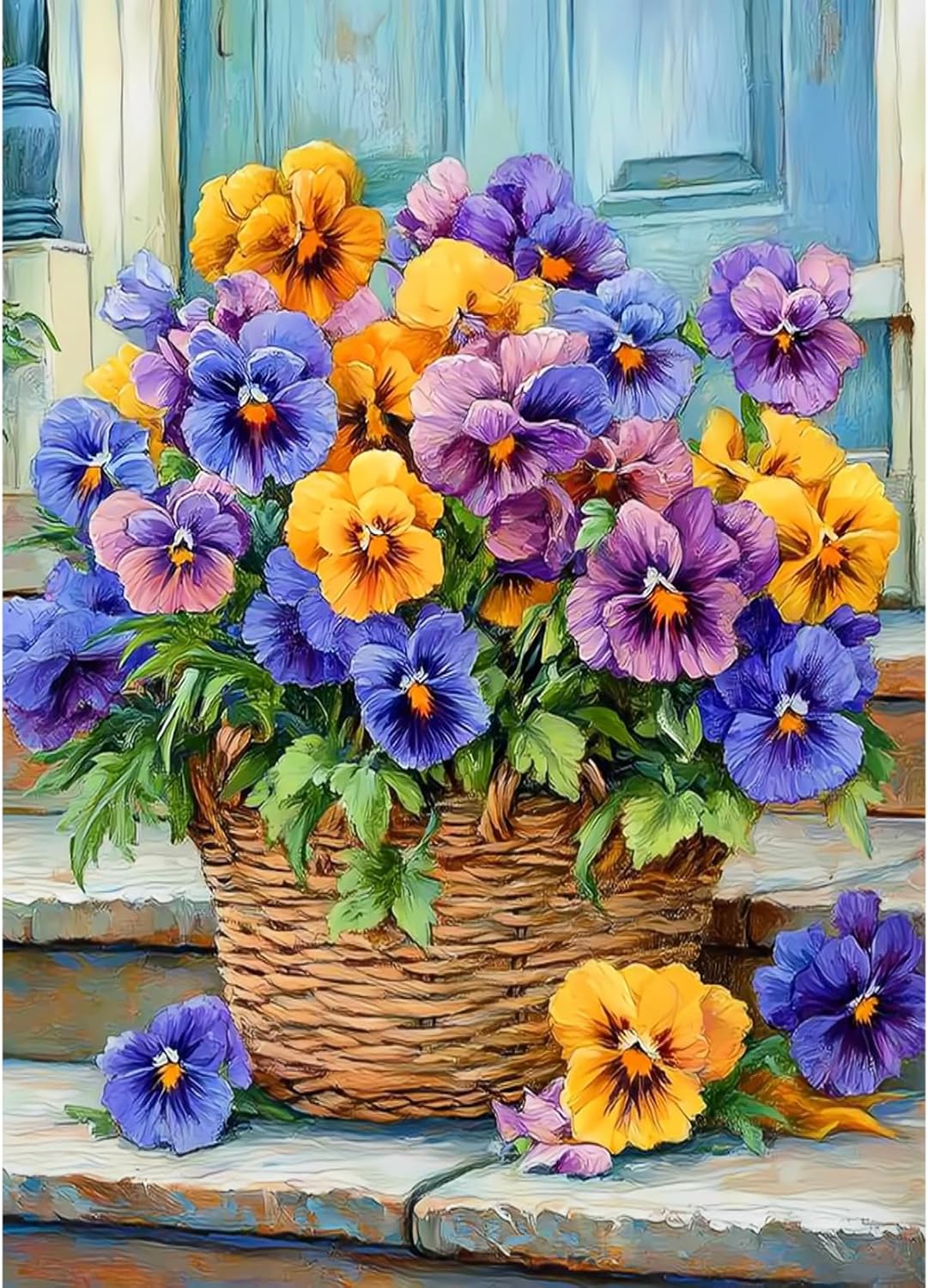 Flowers Diamond Art Painting Kits for Adults