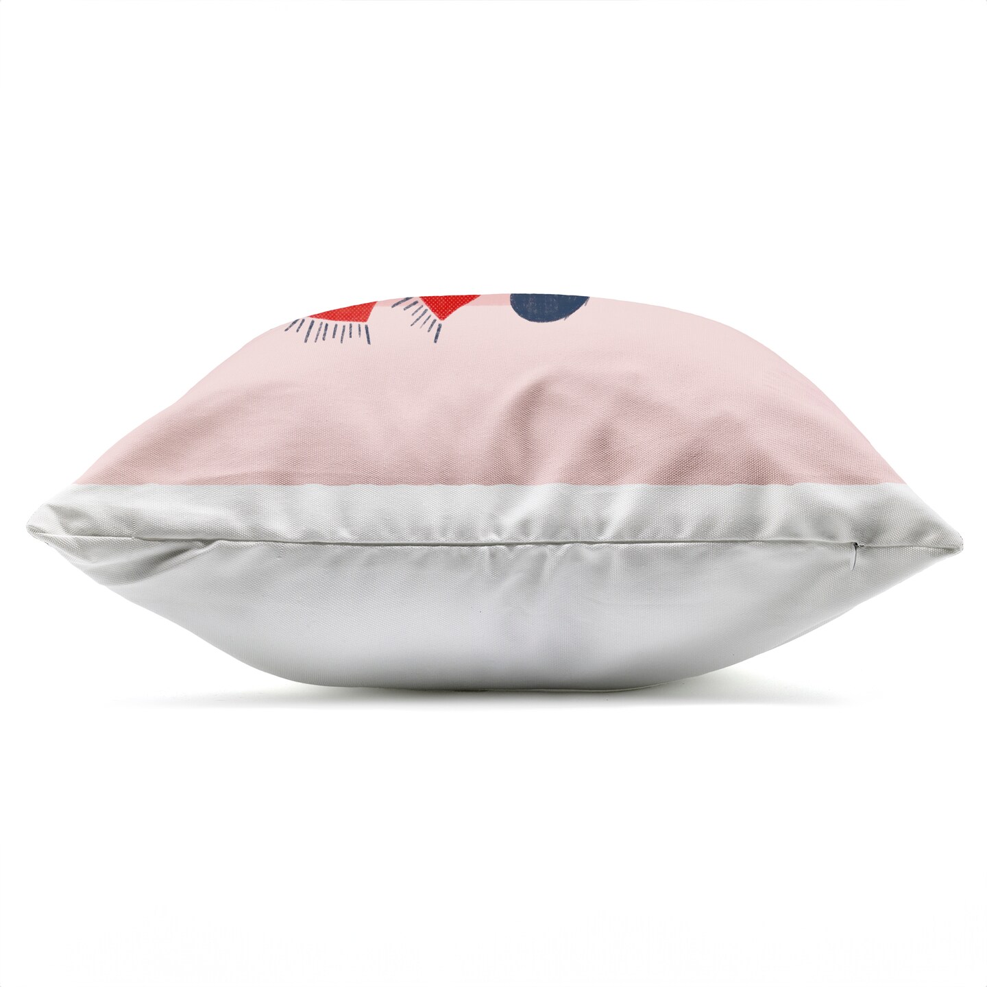 Stupell Industries Little Kitten in Scarf Outdoor Printed Pillow design by Sarah Hickman, 18 x 7 x 18