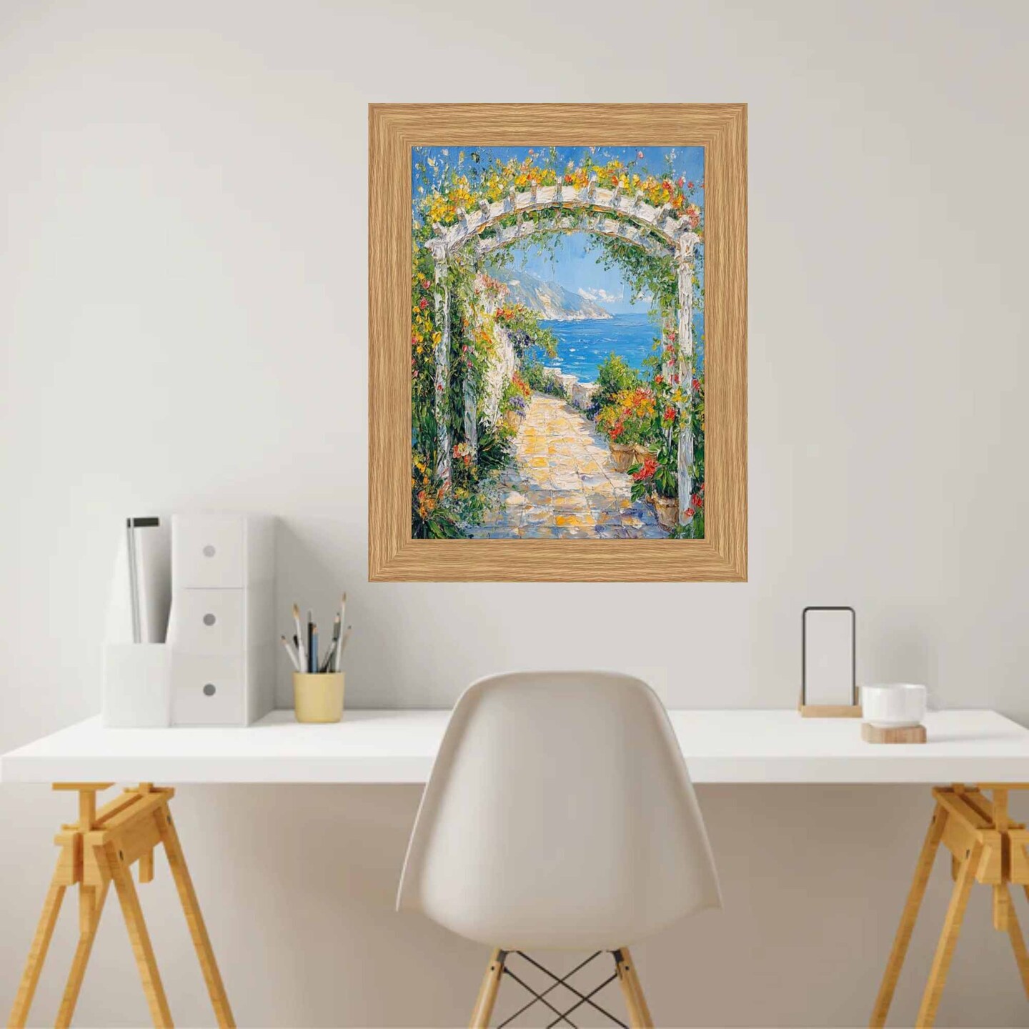 Oak Natural Wood Picture Frame 24x30 frame