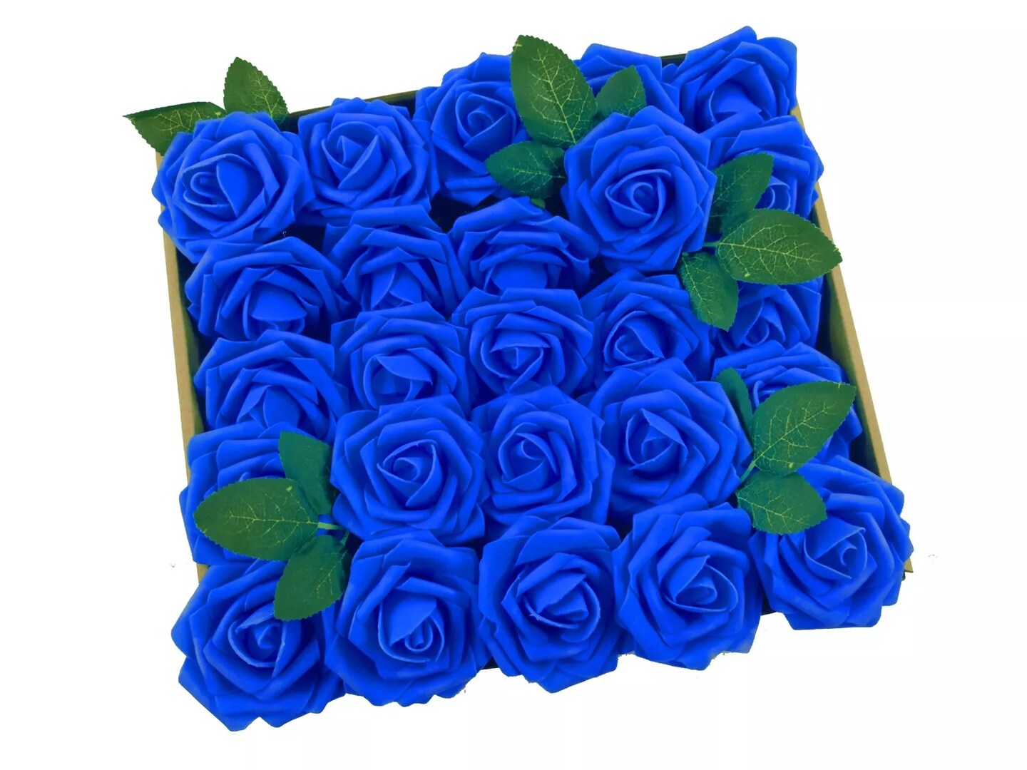50pcs Artificial Flowers Foam Roses Wedding Party DIY Decor