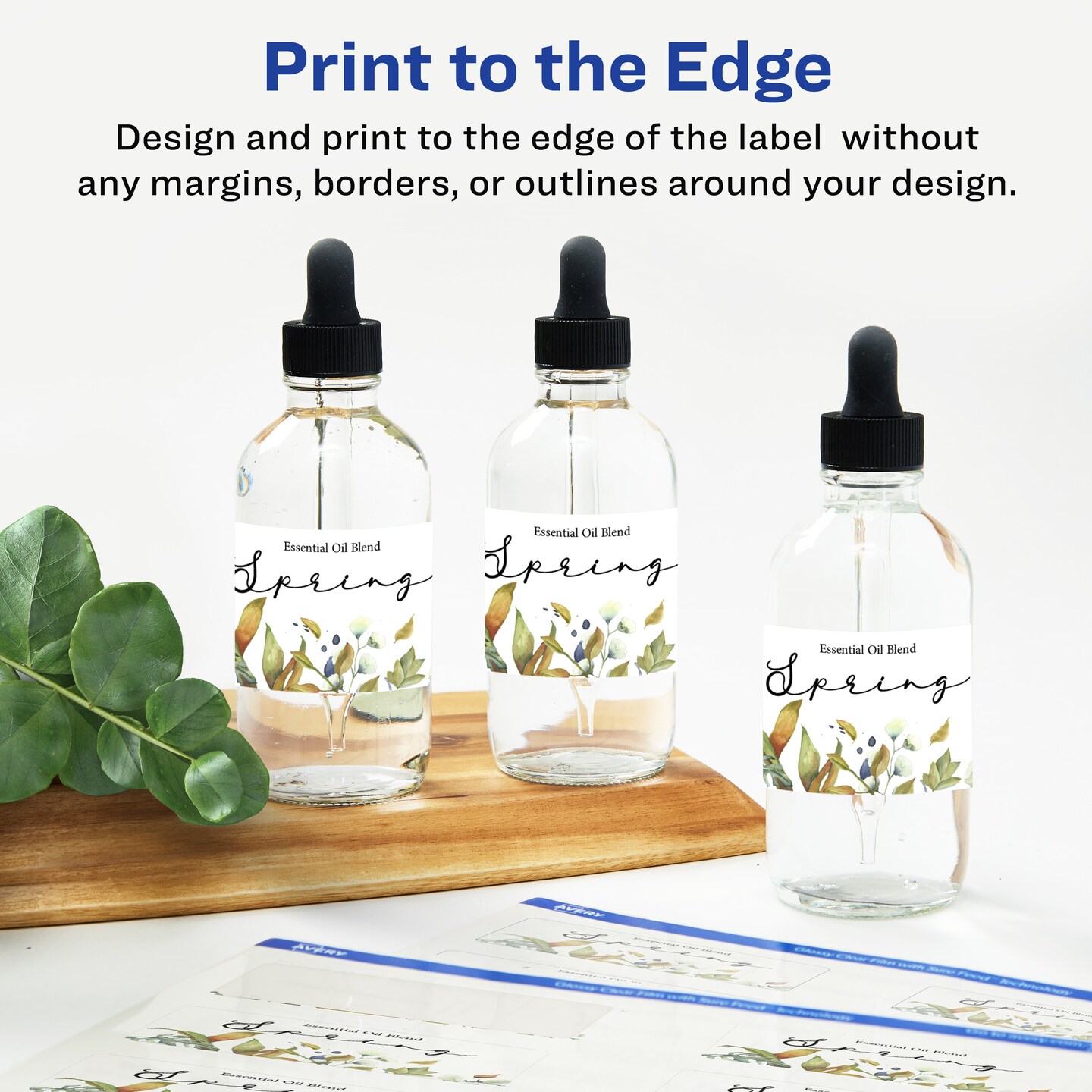 Avery Rectangle Labels with Sure Feed, 1-1/2" x 2-3/4"