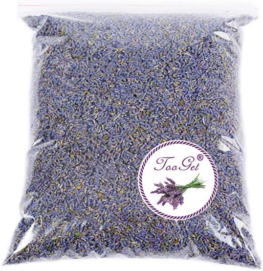 Fragrant Lavender Buds Natural Dried Flowers Wholesale, Ultra Blue Grade - 1/2 Pound