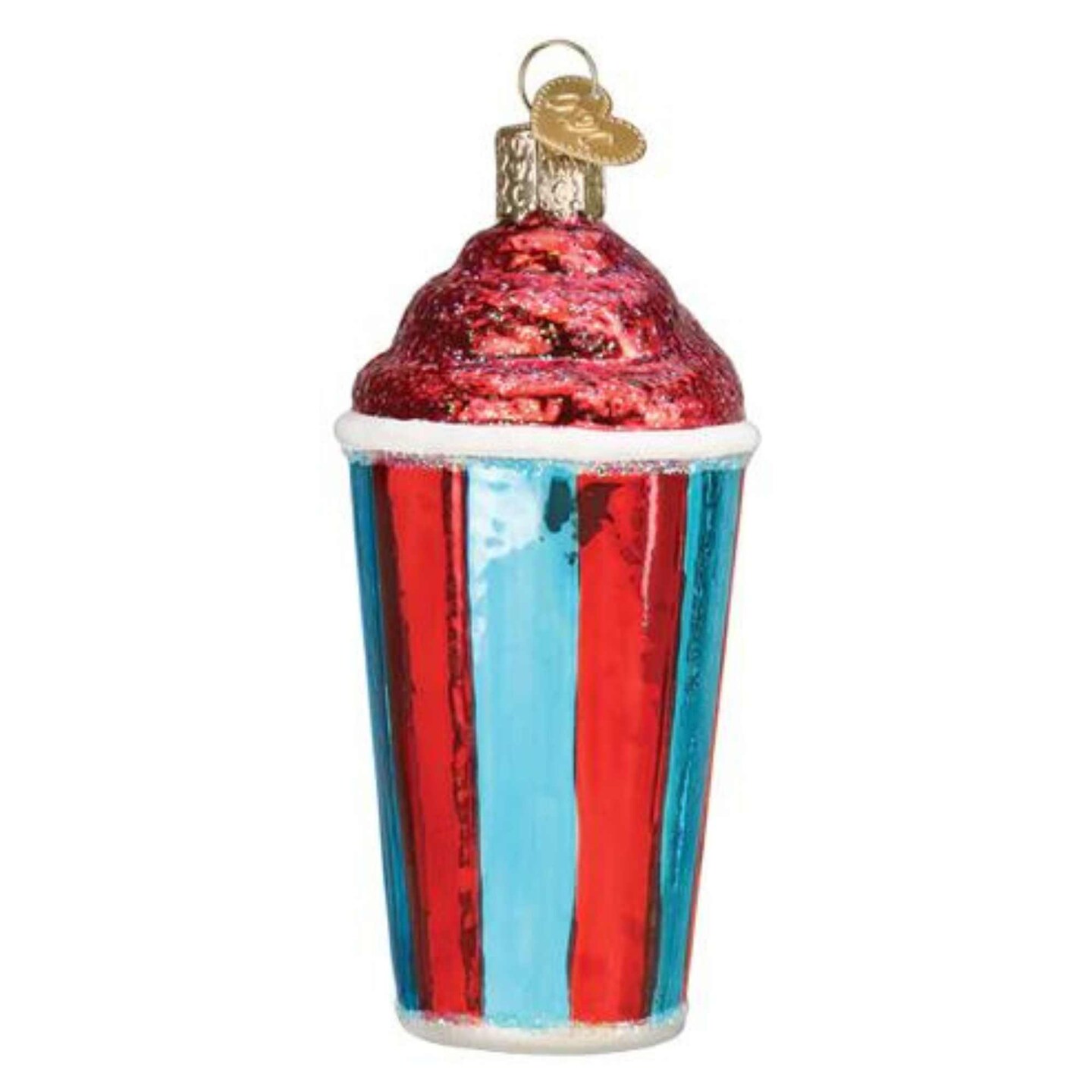 Old World Christmas 4.0 Inch Icee Christmas Tree Ornament , Ornament Frozen Drink