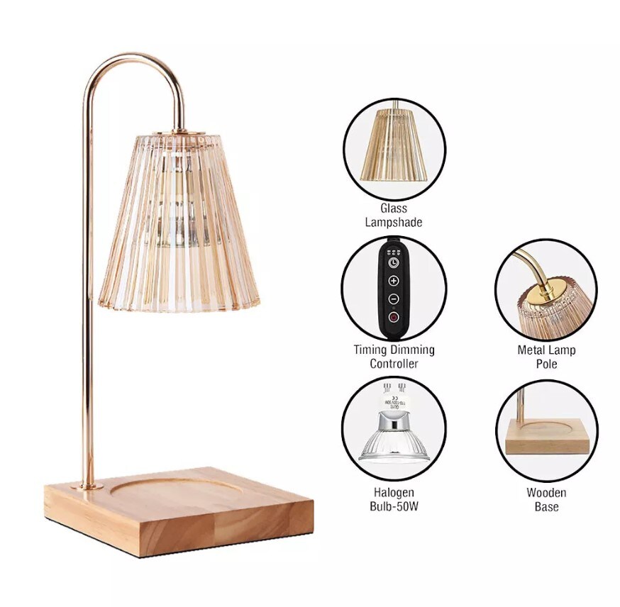 Candle Warmer Lamp Mothers Day Birthday Gift for Mom Women Friend Sister House Warming Gift New Home Bedroom Decor Wax Warmer for Scented Wax Jar Candles