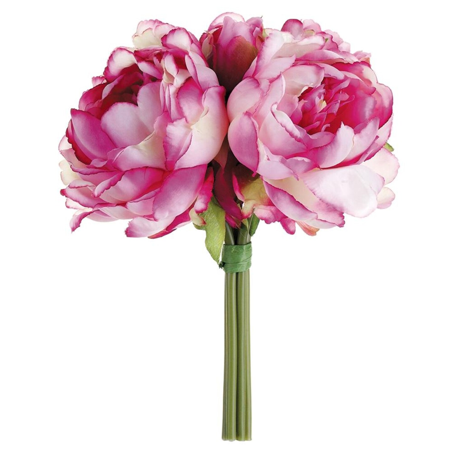Allstate Two-Tone Peony Artificial Floral Bundle Spray - 9.5