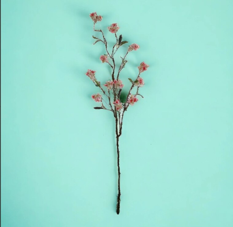 3PC 42" Wild Flower Spray Realistic Silk Blooms for DIY Decor