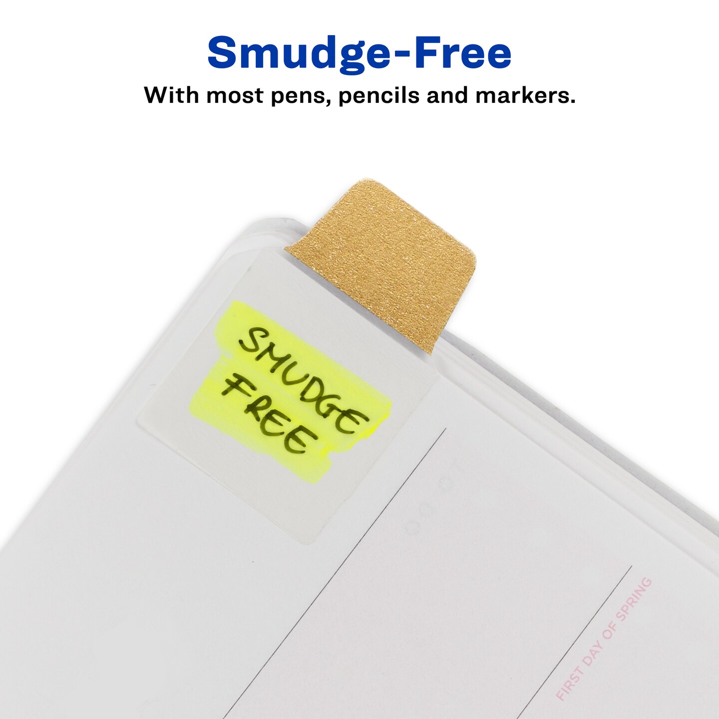 Avery Mini Ultra Tabs, 1" x 1.5", 2-Side Writable, Assorted Metallic Colors, 40 Repositionable Tabs Per Pack, 3 Packs, 120 Tabs Total (74785)