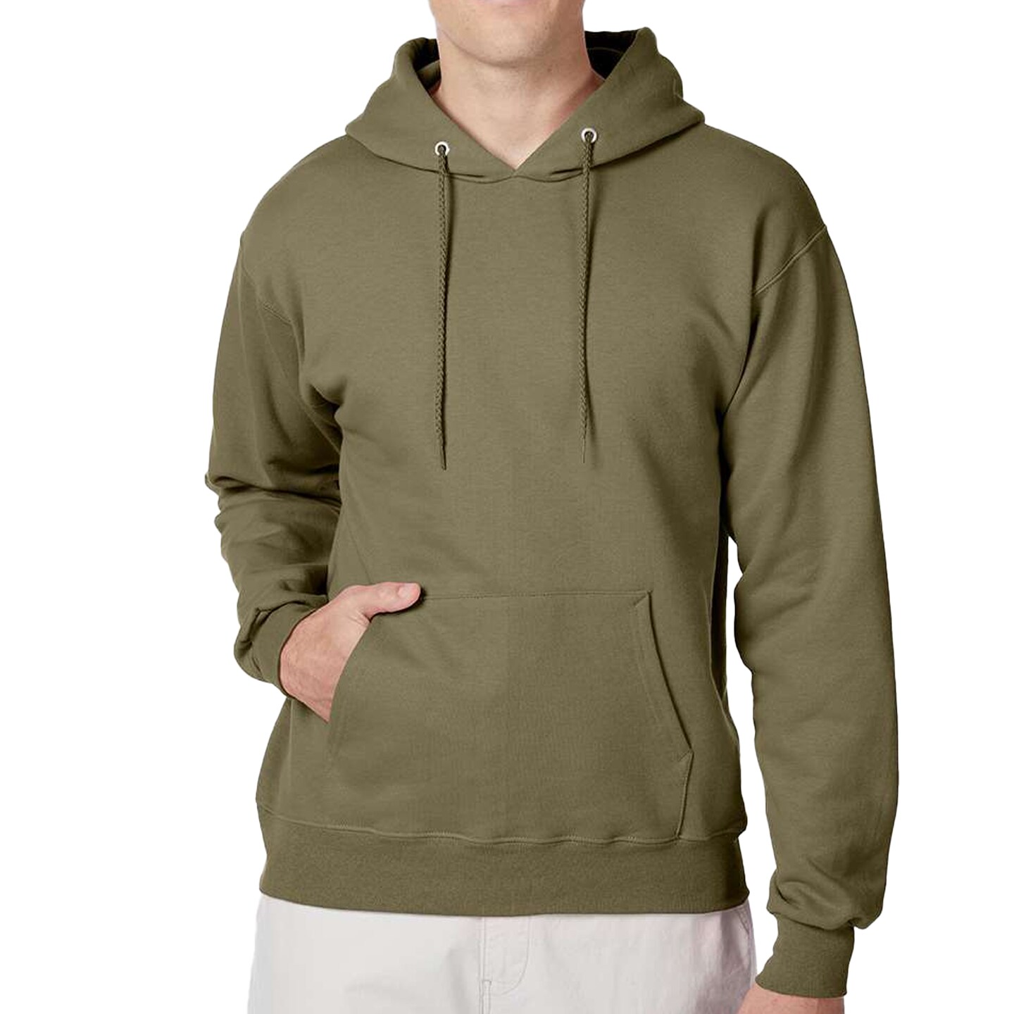 Hanes Ultimate Cotton Hoodie, Blank Heavyweight Sweatshirt for Cricut, Embroidery