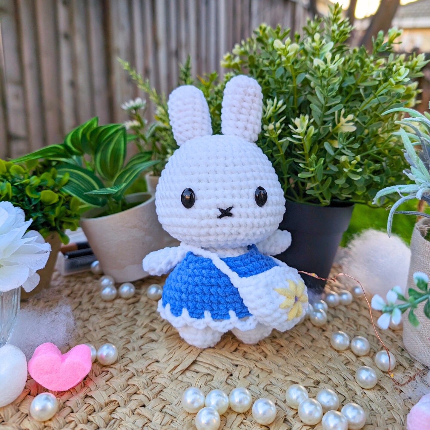 blue bunny dress LANE Cì Bunny Dress – Basia Mille main image 0