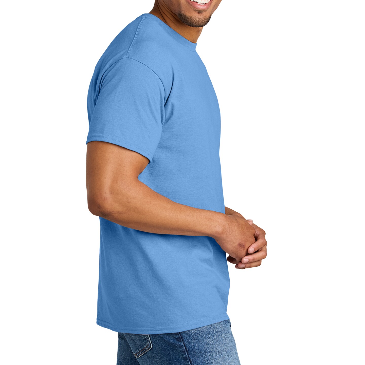 Gildan DryBlend T-Shirt, Men Short Sleeve Assorted Colors Tee for Arts and Crafts