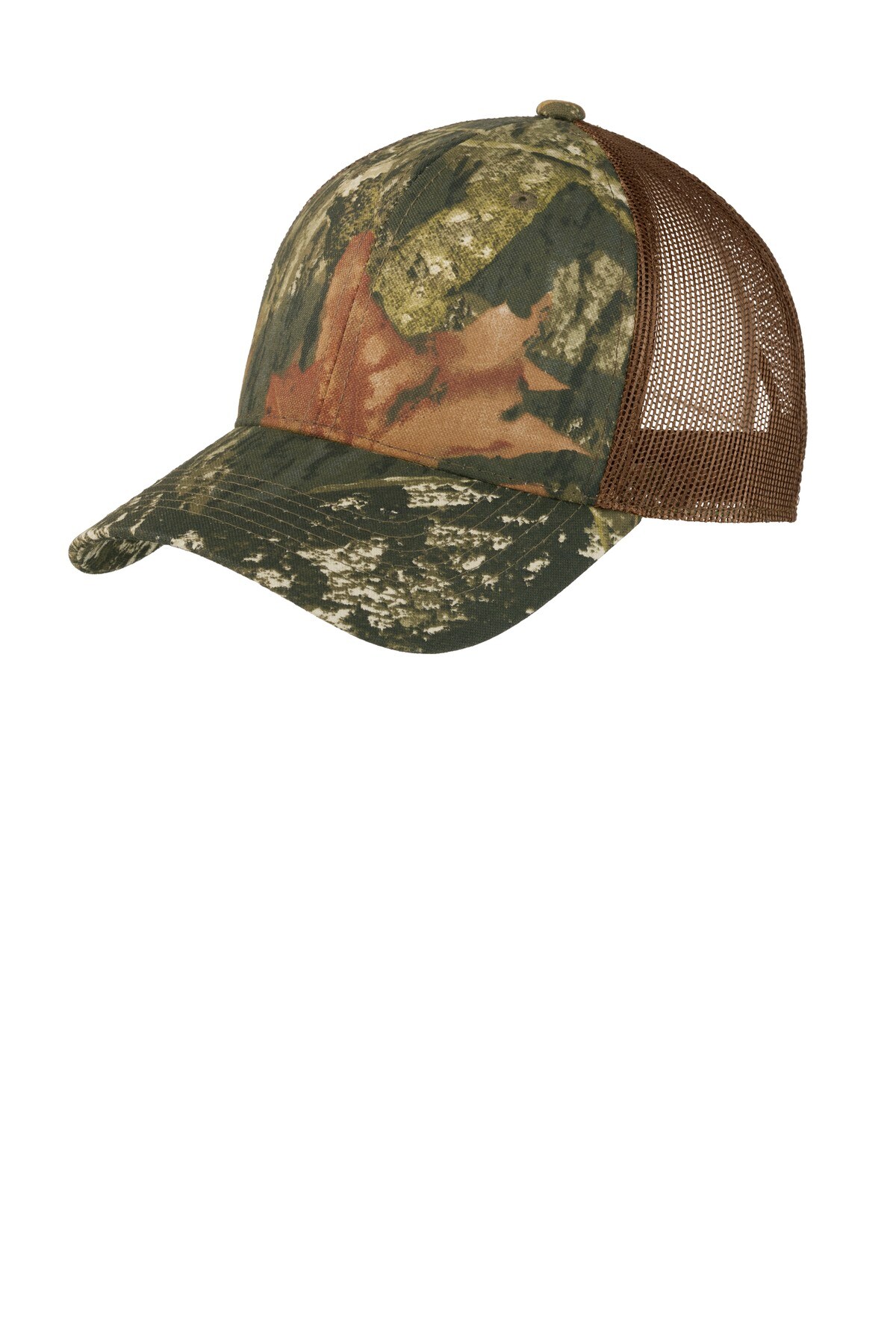 Port Authority&#xAE; Structured Camouflage Mesh Back Cap