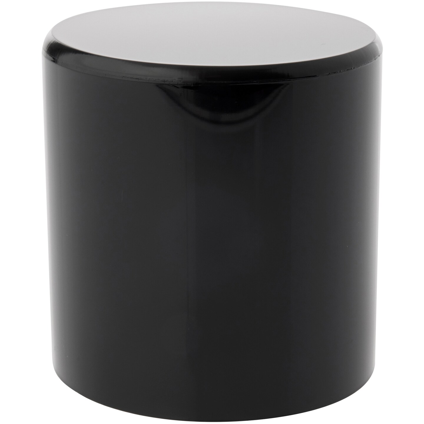 Plymor Black Acrylic Round Cylinder Display Riser, 3" H x 3" D