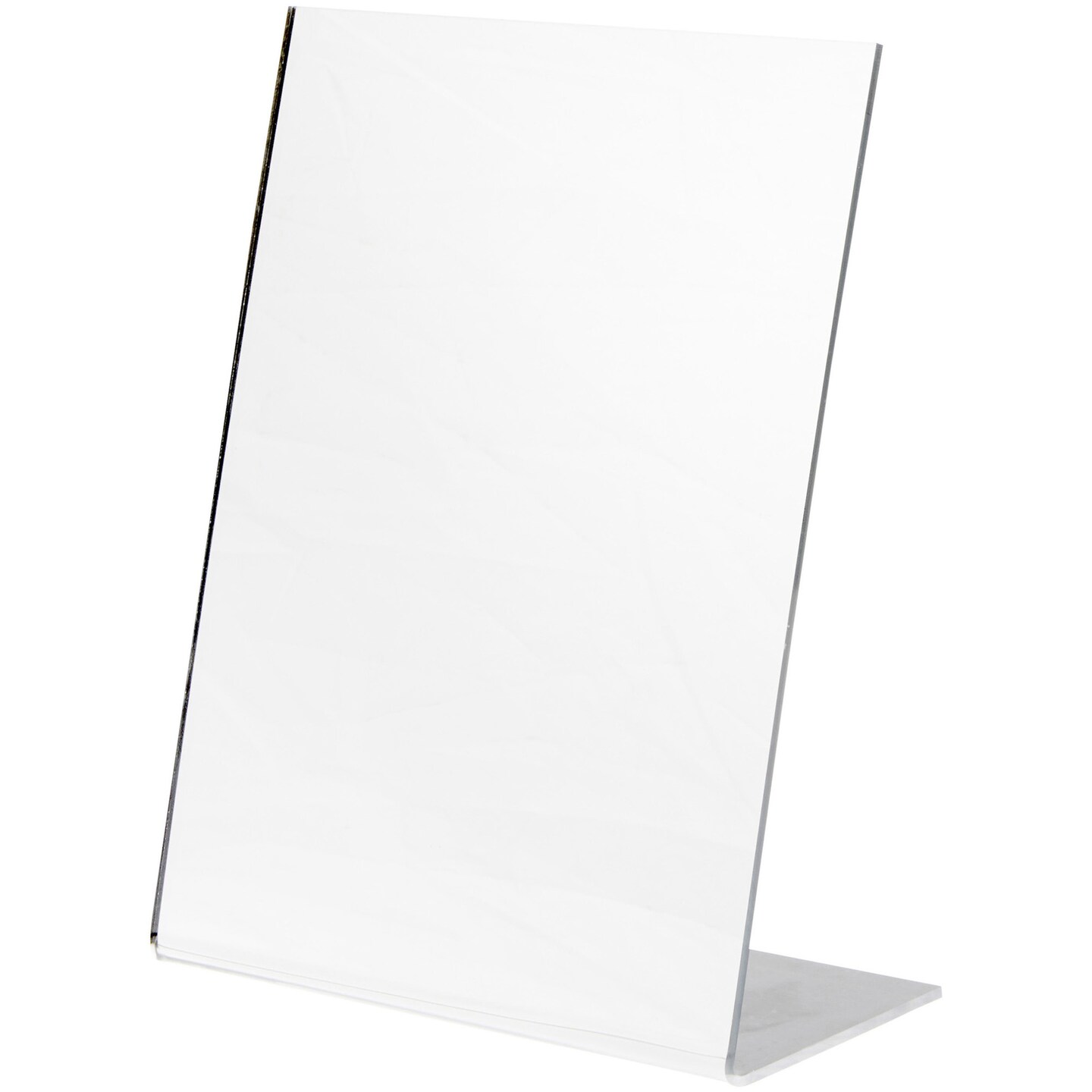 Plymor Rectangular Acrylic Countertop Mirror, 8.75" H x 7" W x 3" D