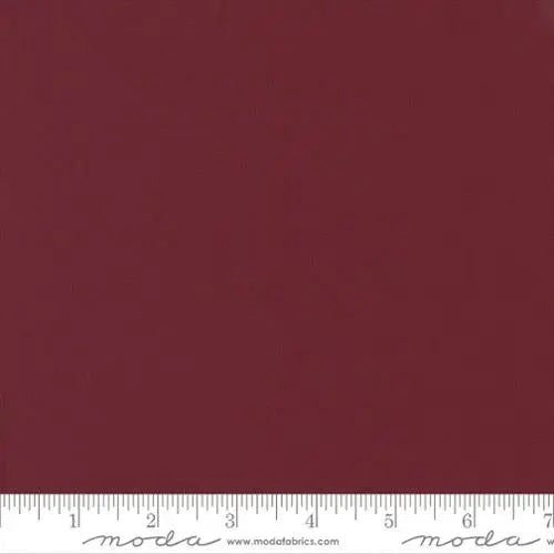 Burgundy Bella Solids 44&#x22;/45&#x22; Fabric Per Yard