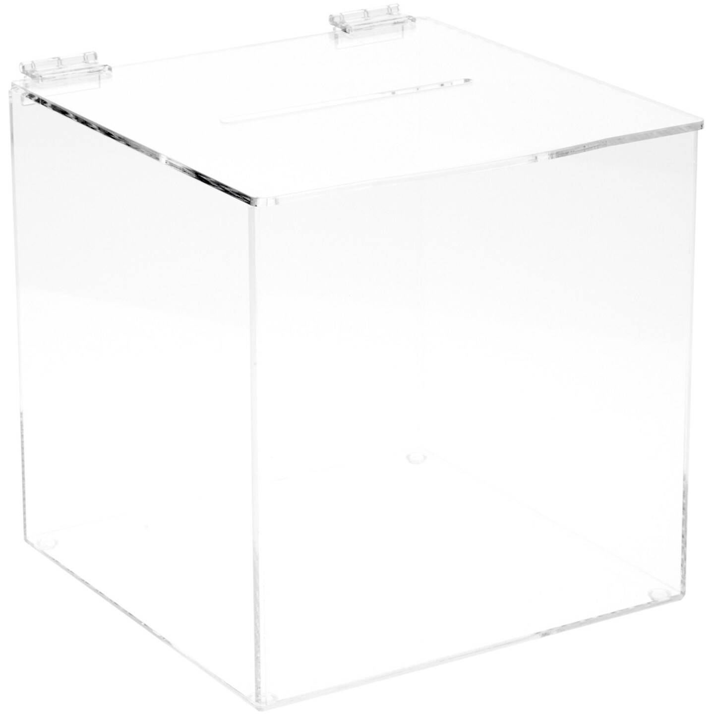 Plymor Clear Acrylic Ballot / Collection / Donation Box