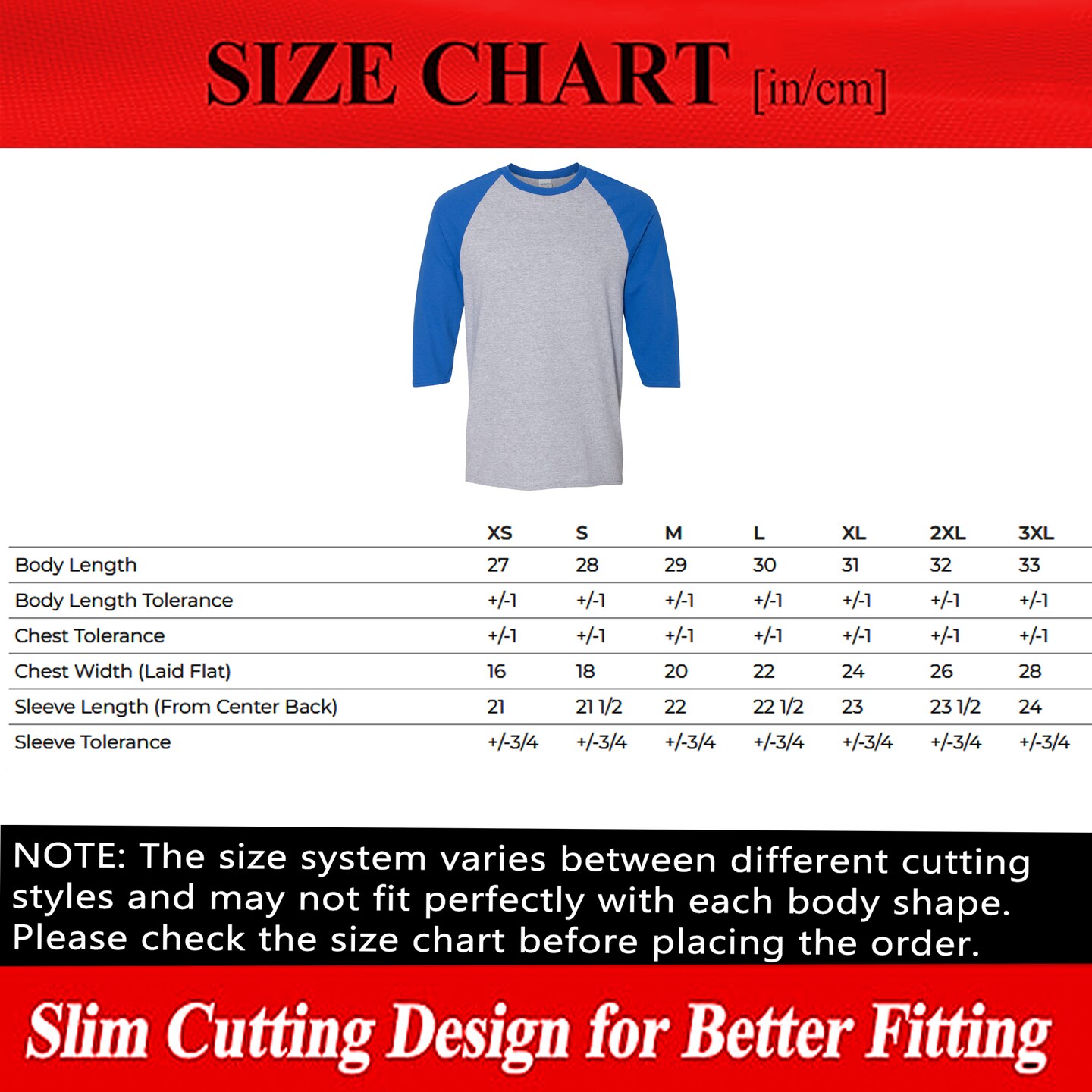 Gildan Heavy Cotton 3/4 Sleeve Raglan Tee – Soft, Durable Cotton for DIY Printing