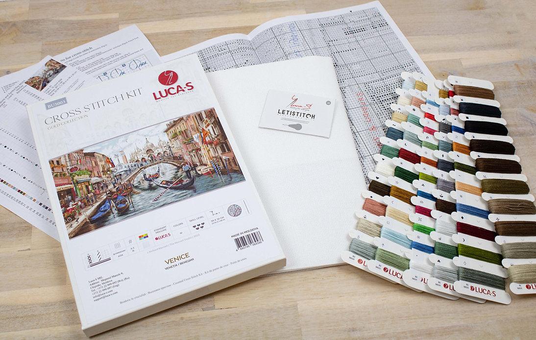 Venice BU5003L Counted Cross-Stitch Kit
