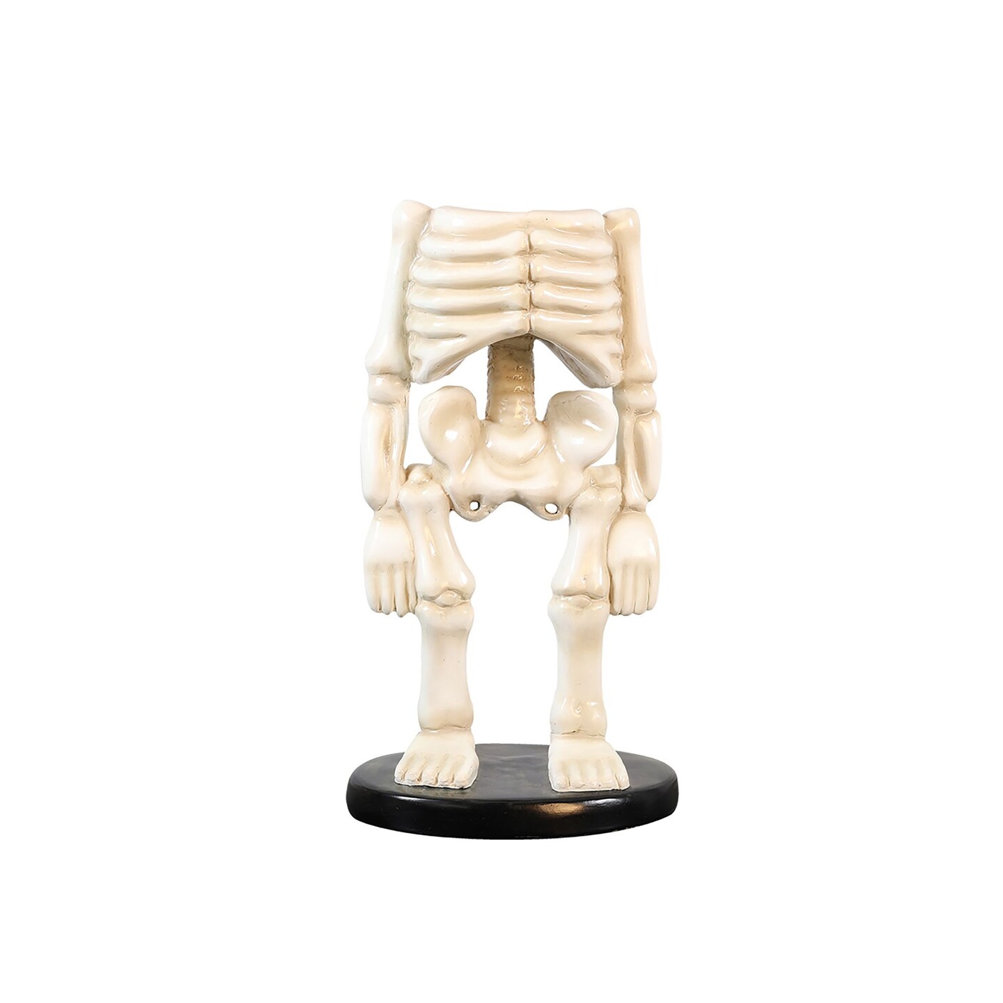 Universal Statues Skeleton Outdoor Halloween Decoration with Stand - 28&#x22;