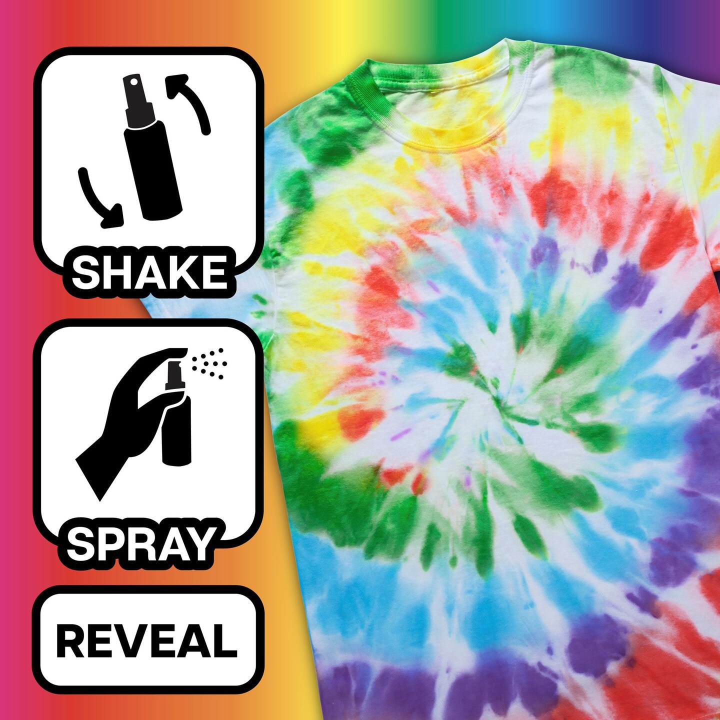 Tulip Spray Tie-Dye Kit 8 Pack