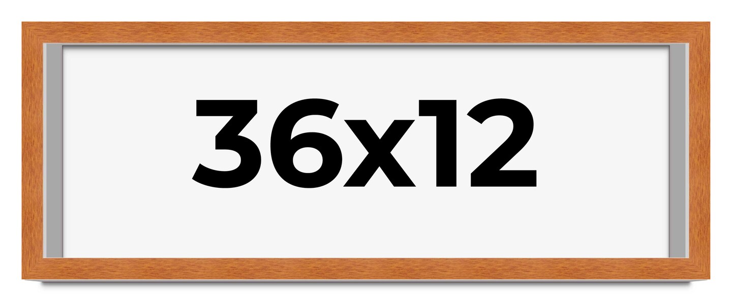 10枚セット額縁　12×15インチ(305×381mm) フレーム厚み約1センチ Panoramic Flat Brown Picture Frame - UV Acrylic, Foam Board