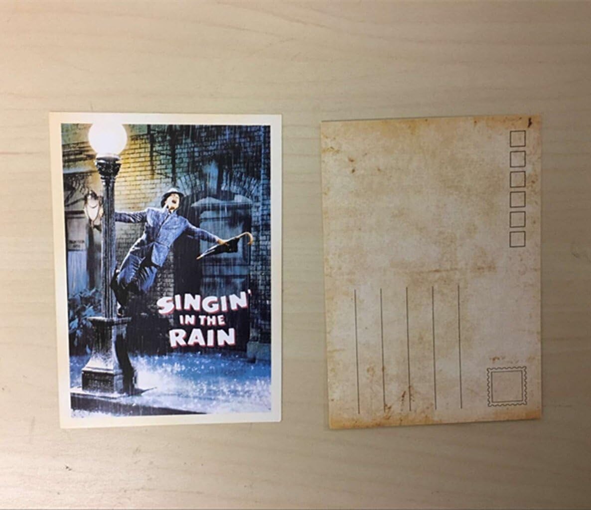 Collectible Vintage Ads &#x26; Movie Poster Postcards Bulk Pack